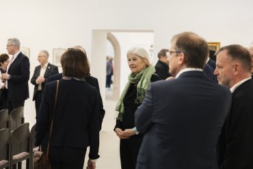 G&auml;ste der Vernissage
